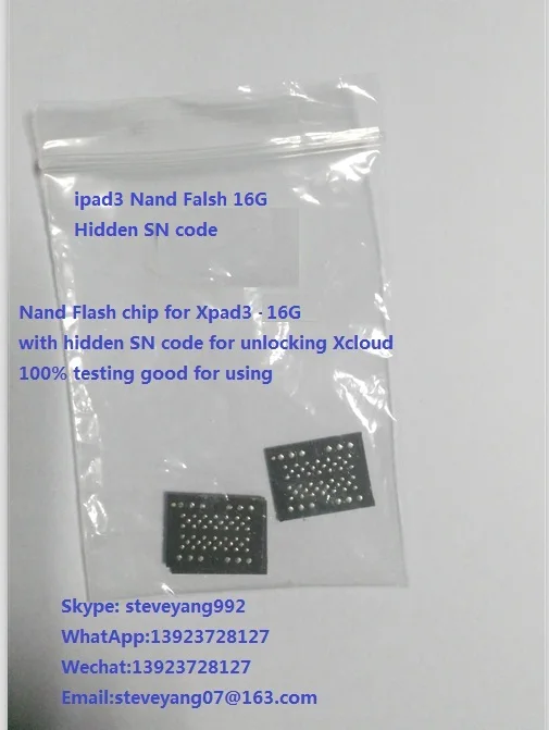 Ipad3 nand 16g удаляет icloud ipad 3 flash bypass блокирует id разблокирует ipad3 16 ГБ hdd память 100%