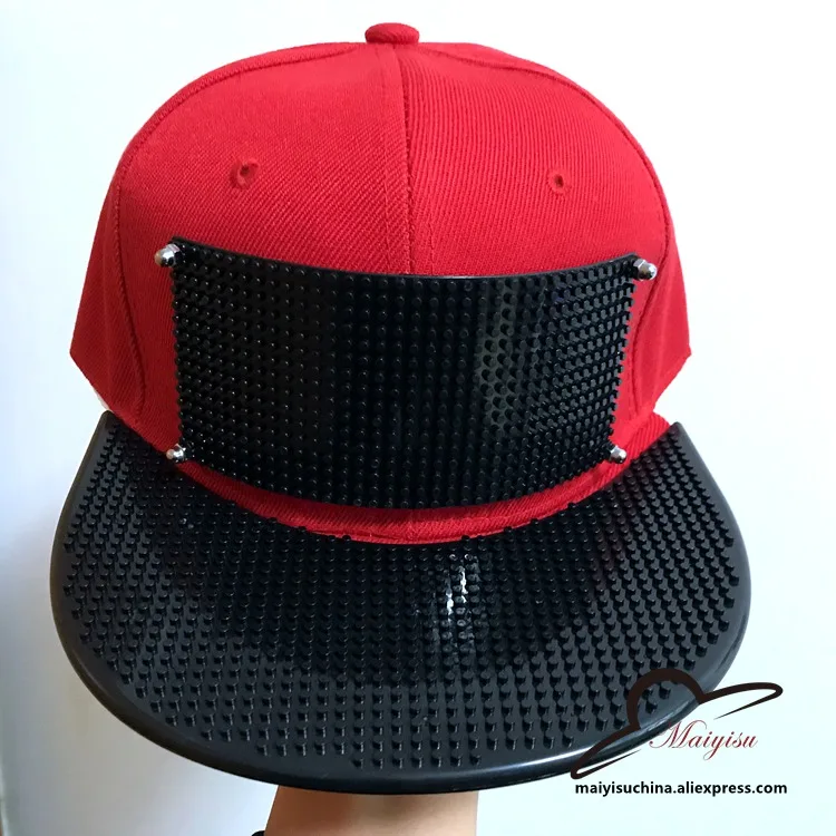 Кирпич зубчатая пластина настроить Snapback DIY логотип игрушечные строительные блоки козырьки на заказ шляпа Открытый Хип-хоп бейсболка - Цвет: screw cap no bricks