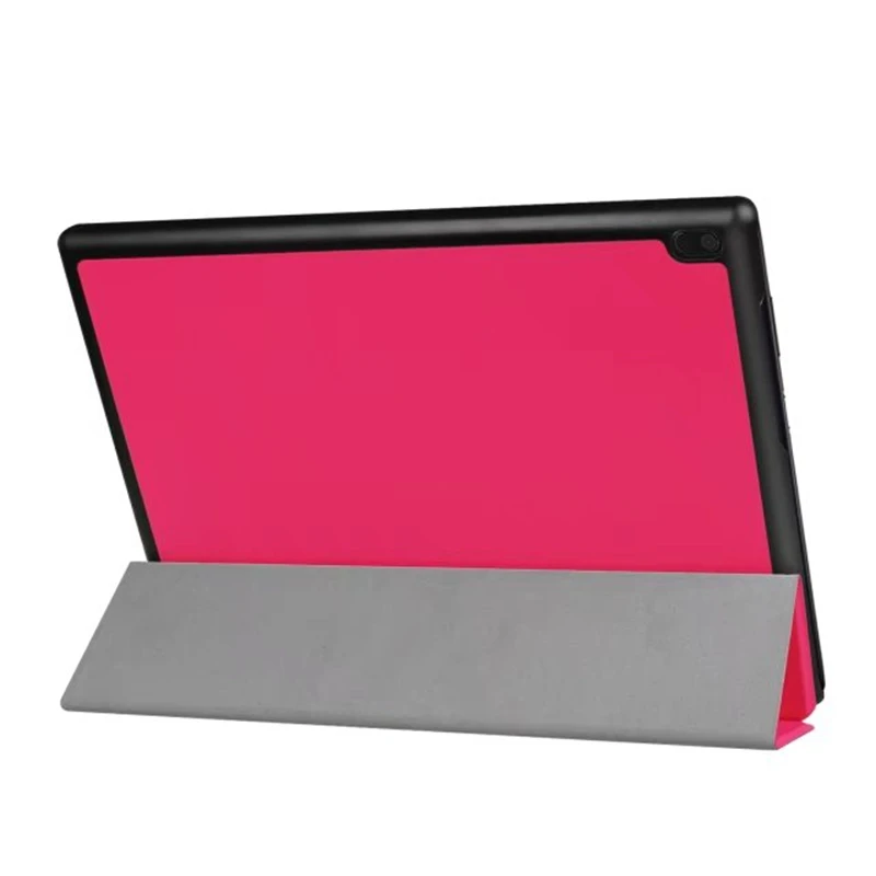Ультратонкий трехслойный чехол подставка из искусственной кожи для Lenovo TAB 4 10 TB