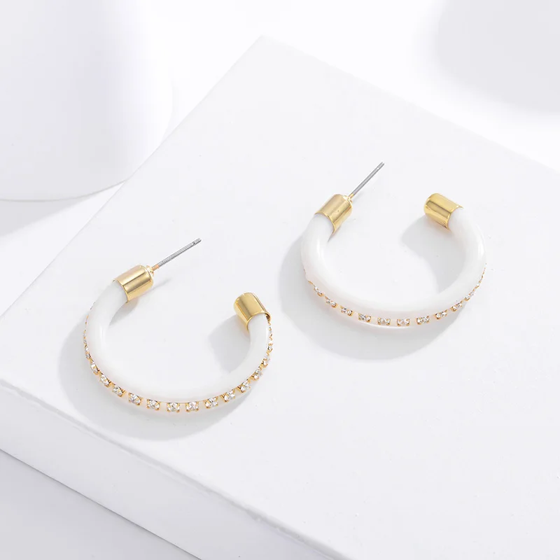 HONGYE женские серьги с фианитом ААА модные классические маленькие гвоздики Femme Brincos