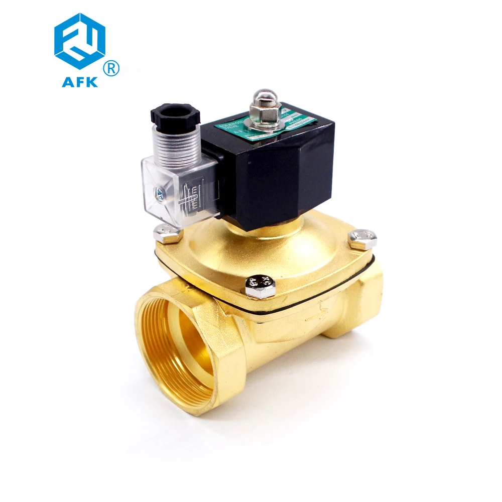 DN50 2 &quotНормально закрытый 110VAC 220VAC Соленоидный клапан для LPG газа|solenoid valve|solenoid valves