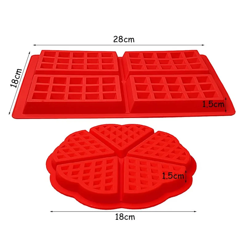 Фотоформа круглые и квадратные антипригарные формы для выпечки маффинов форма