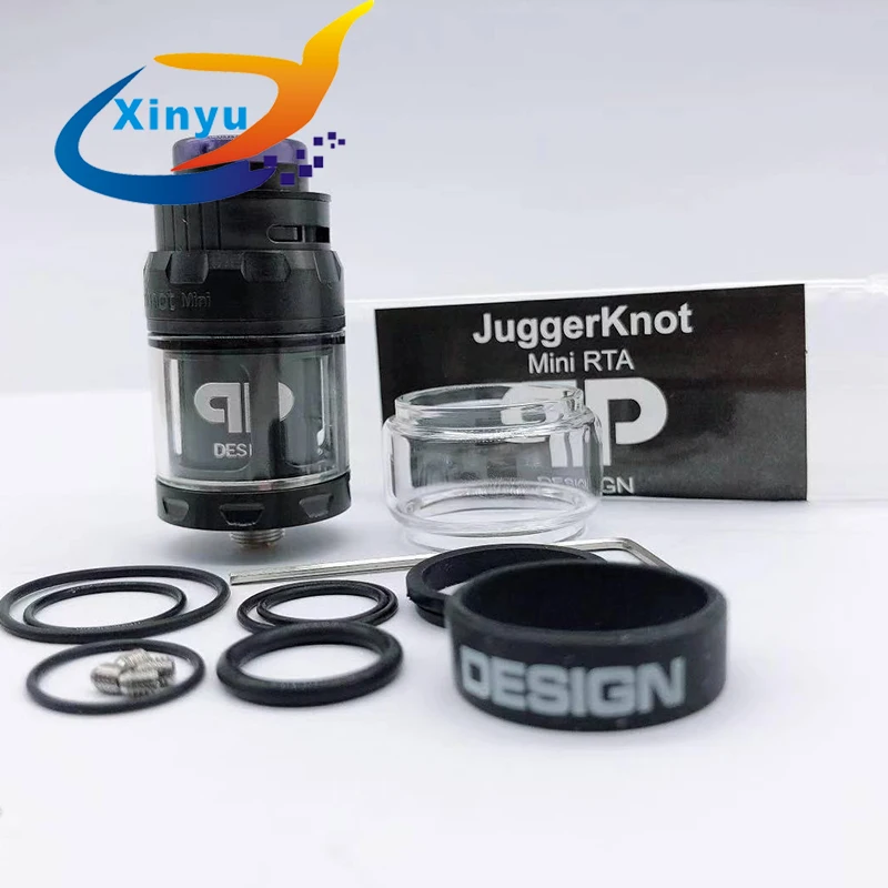 2020 JuggerKnot мини RTA 24 мм 316 Нержавеющая сталь регулирующийся размер Высочайшее