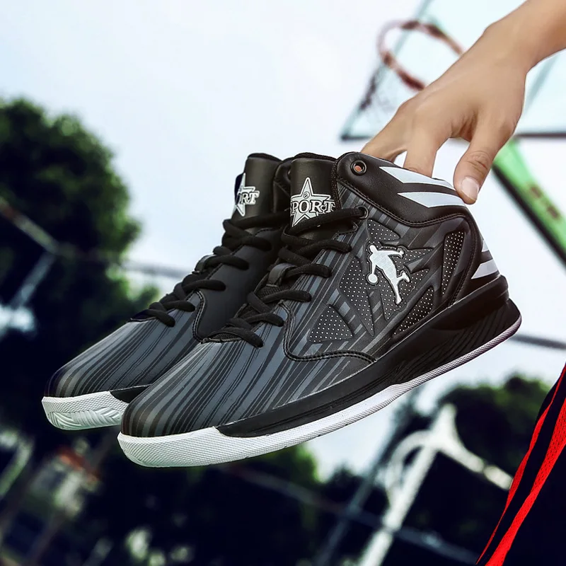 Men Basketball Shoes Sport Sneaker Original Lebron High Top Ankle Athletic Breathable Outdoor Walking James Size 39-44 | Спорт и