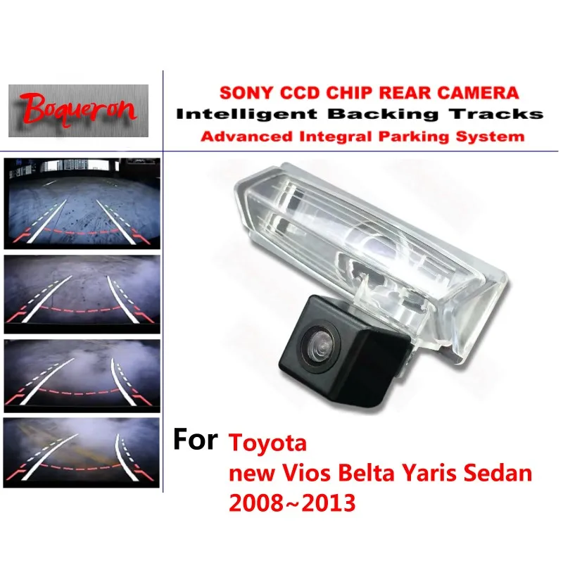 

Автомобильная камера заднего вида для Toyota Vios Belta Yaris Sedan 08 ~ 13 CCD