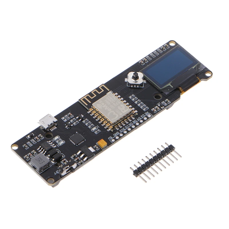 Модуль материнской платы WeMos D1 модуль ESP8266 с экраном 0 96 дюйма и аккумулятором 18650
