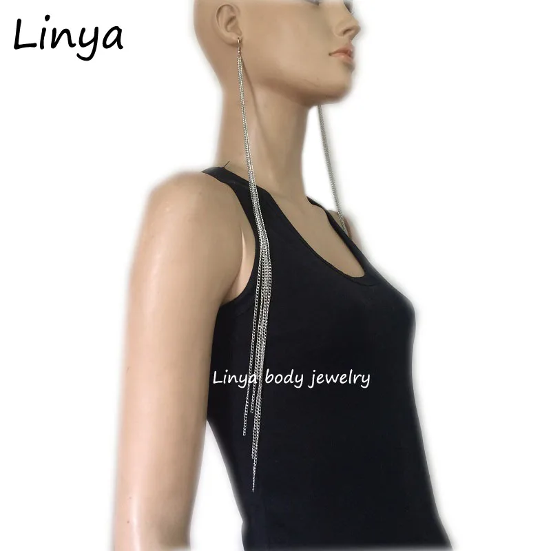 Мода 2017 висячие серьги бесплатная доставка персонализированные длинные с