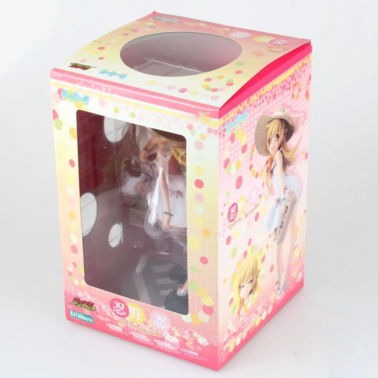 17 см аниме Monogatari Bakemonogatari Oshino Shinobu расписанный ПВХ фигурка Коллекционная модель