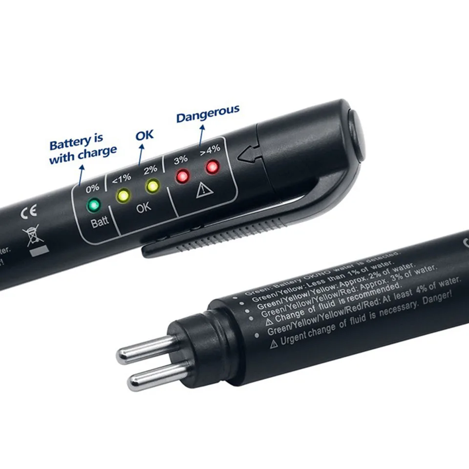 Автомобильный тестер тормозной жидкости с TPMS 2 в 1 проверка качества 5