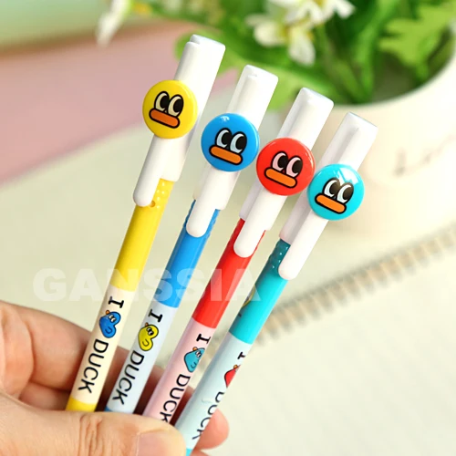 

4pcs/lot Erasable gel pen Kawaii cartoon pattern stationery pens Office material School escolar student supplies (ss-1431)