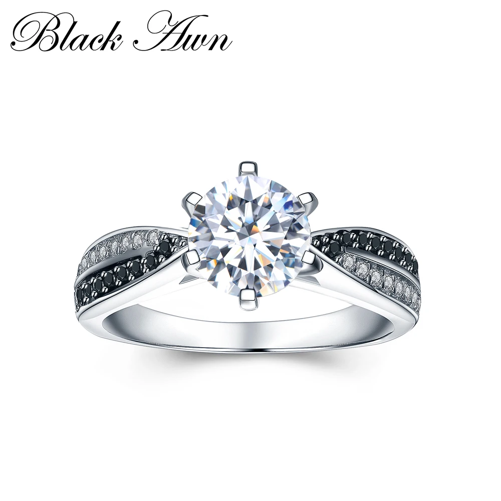 Женское кольцо из серебра 925 пробы C031|fine jewelry|bague ringbague engagement |