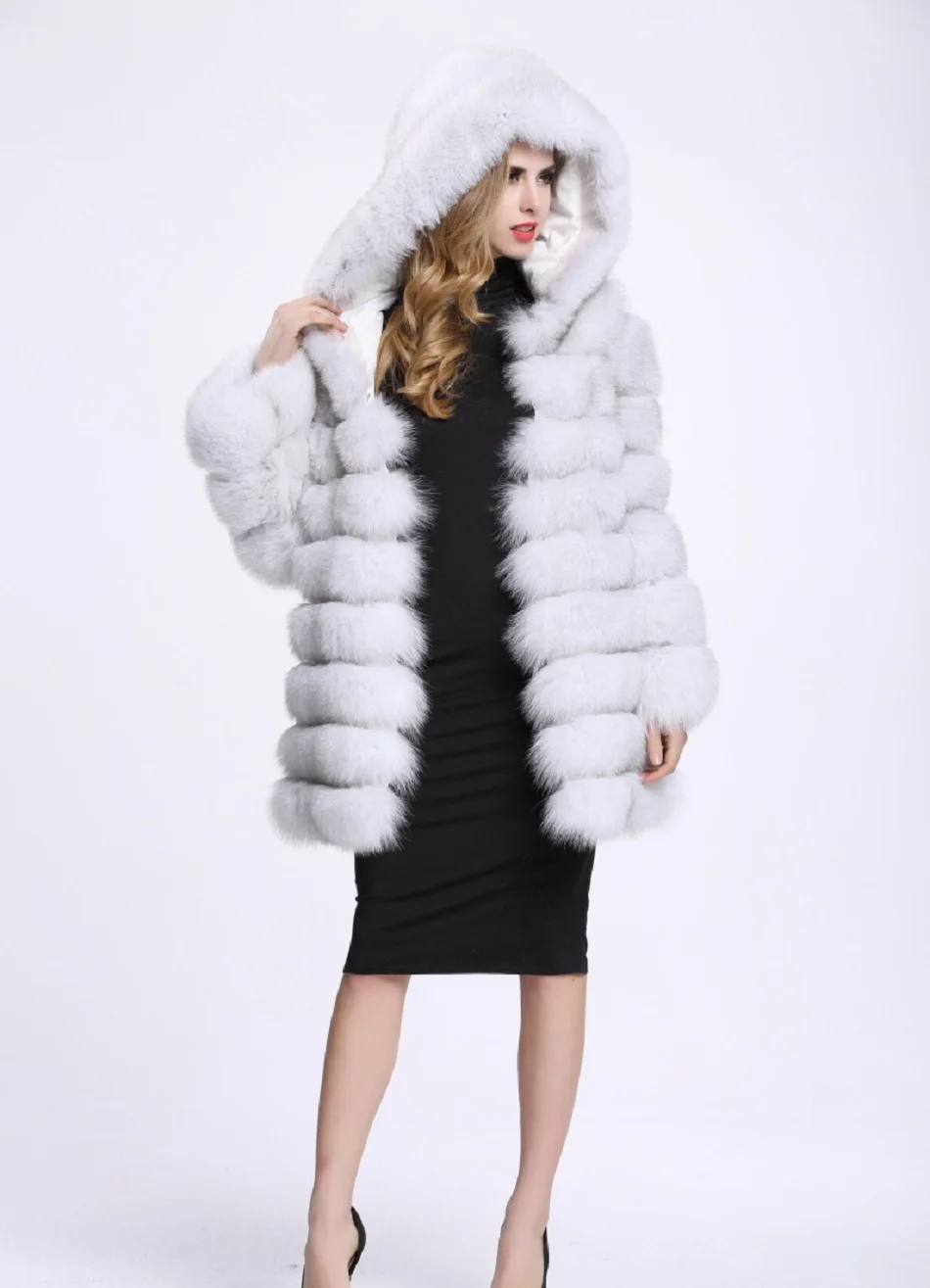 Пальто из искусственного меха, модное, casacas para mujer invierno, новинка, женское меховое пальто и куртка, пальто из лисьего меха, женское длинное пальто с капюшоном