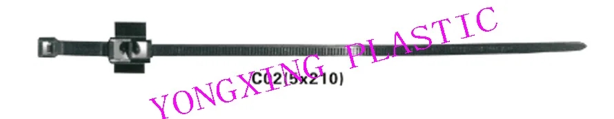 

100pcs/lot car motocycle accessory nylon cable tie C02 5X210 bundle cable