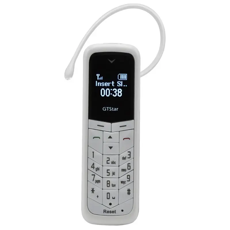 Пластиковый мини самый маленький мобильный телефон BM50 BLUETOOTH гарнитура ключ 99.9%