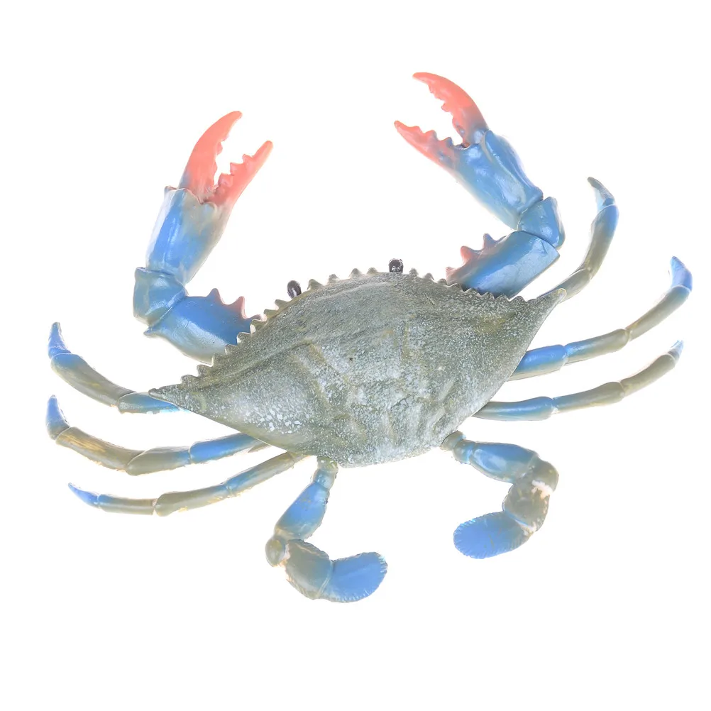 

Simulation Animals Seafood Model Plastic Crab Toy Sea Life Action Figures Collection The Underwater World Toys Boys Gift