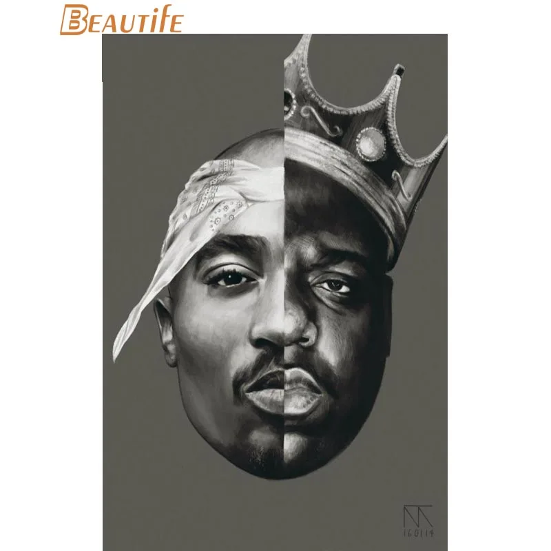 На заказ 2Pac Tupac холст Шелковый постер для домашнего декора пользовательский