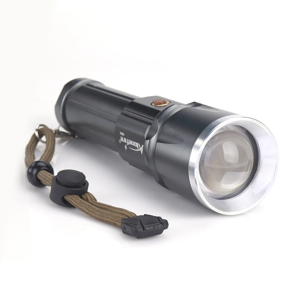 Алюминиевый фонарик AloneFire X900 CREE XML T6 L2 U3 светодиодный с зумом водонепроницаемый