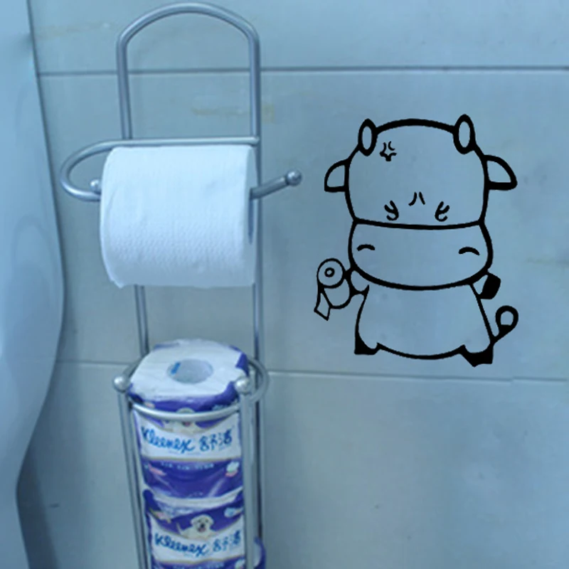 Бесплатная доставка водонепроницаемые наклейки для ванной туалета двери стекла