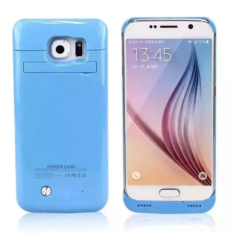 Чехол для Samsung S6 Power Case 4200 мАч Внешнее зарядное устройство чехол аккумулятора Galaxy