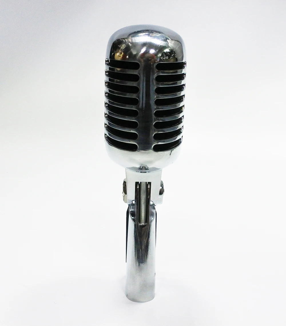 

Classic Retro Vintage Antique Ancient 55SH Style The Elvis Mic metal swing bar wired karaoke vocal dyanmic handheld microphone