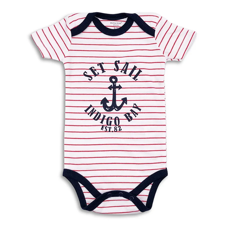 Короткий рукав для новорожденных Одежда маленьких мальчиков костюм девочек из