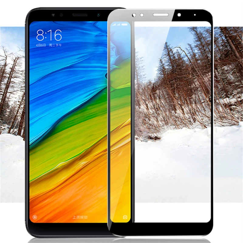 Для Xiaomi Redmi Note 7 6 5 5A Pro glass 6A Plus S2 POCO F1 закаленное стекло высокое качество 2.5D полная - Фото №1