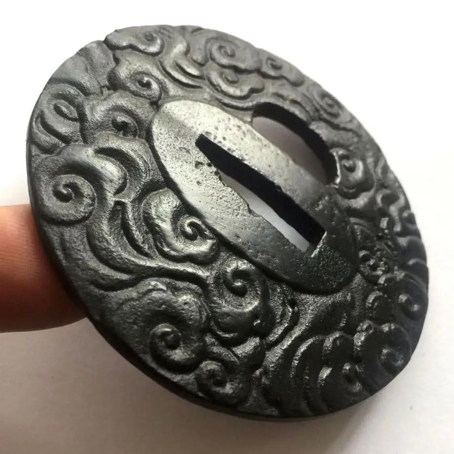Ручная ковка TSUBA для японского катана железная Tsuba подходит меча|tsuba|tsuba katanatsuba iron |