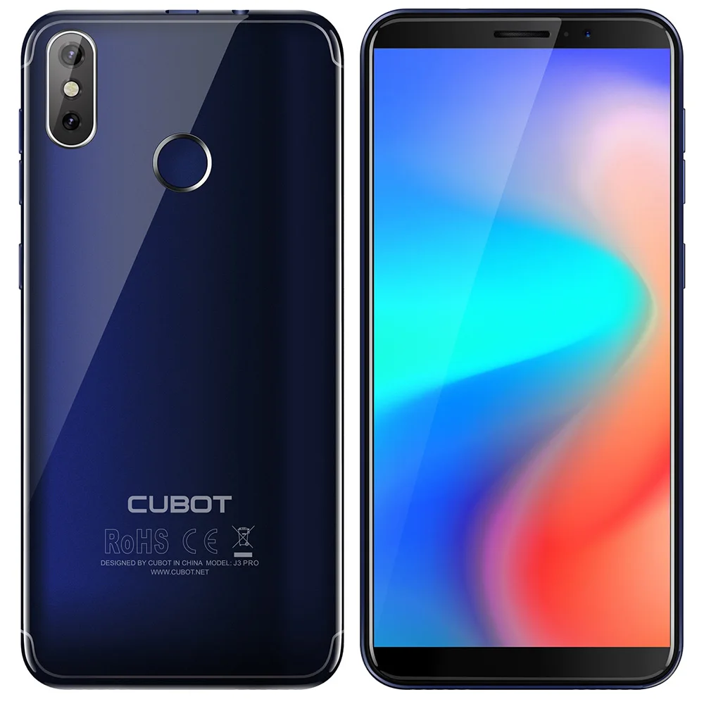 Новый Cubot J3 PRO 5 дюймов 4G Android мобильного телефона 1 ГГц 13MP + 2MP двойной сзади Камера