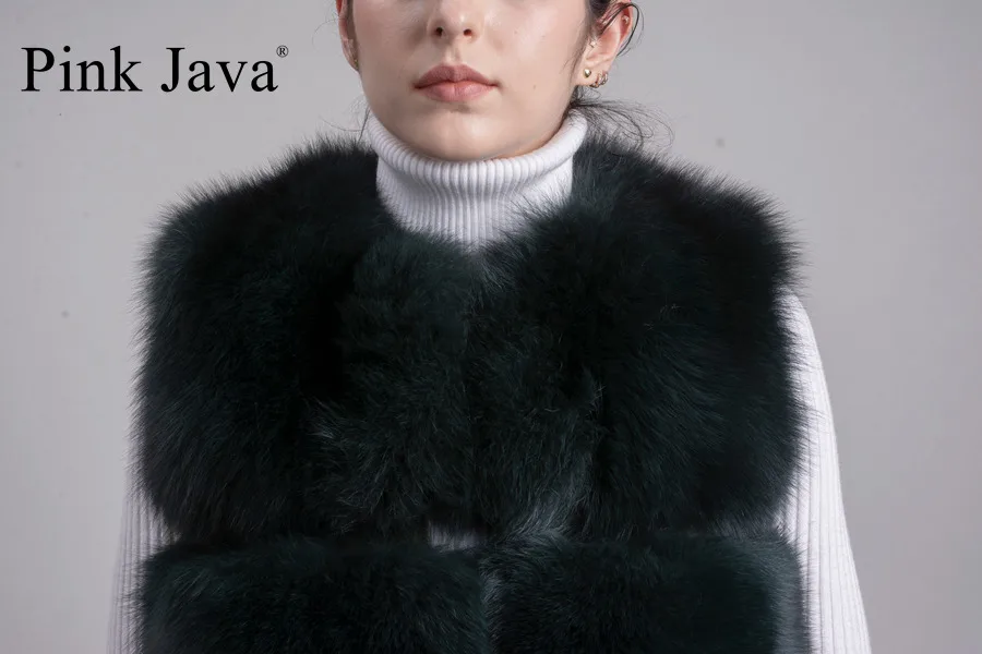 Новое поступление 2016 высокое качество розовый java QC8034 Длинный жилет из