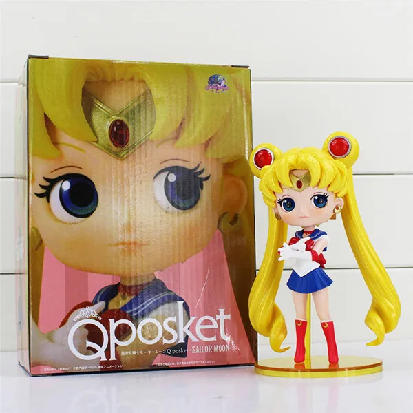 " 15 см новые горячие Сейлор Мун QPosket Tsukino принцессы серинити ПВХ Фигурки Коллекционная модель куклы детские игрушки 8 стилей - Цвет: with box style 5