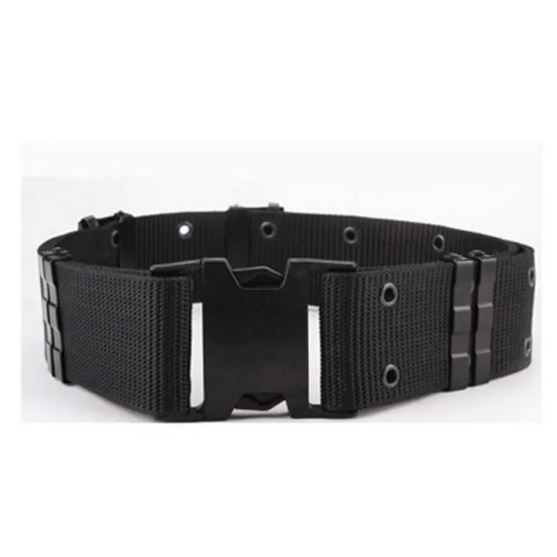 

New Belts Outdoor Training Tactical Belt Canvas Nylon Weave CS Black Hawk Belt Men Army Combat Adjust Tactical