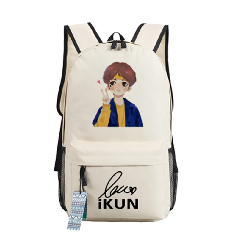 Idol производитель 9 процентный рюкзак Kun сумка через плечо для школьников дорожная