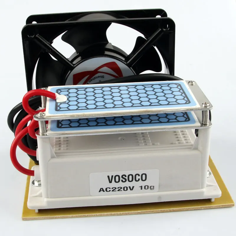 Озонатор с вентилятором озонатор керамической пластиной портативный для