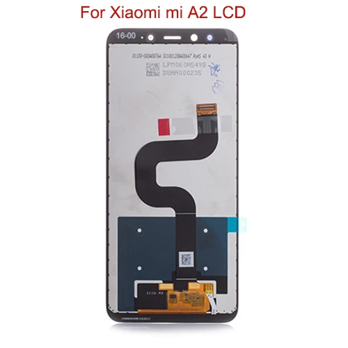 ЖК-дисплей для Xiaomi Mi A2 Global/ Lite с сенсорным экраном и рамкой дигитайзер 10 точек