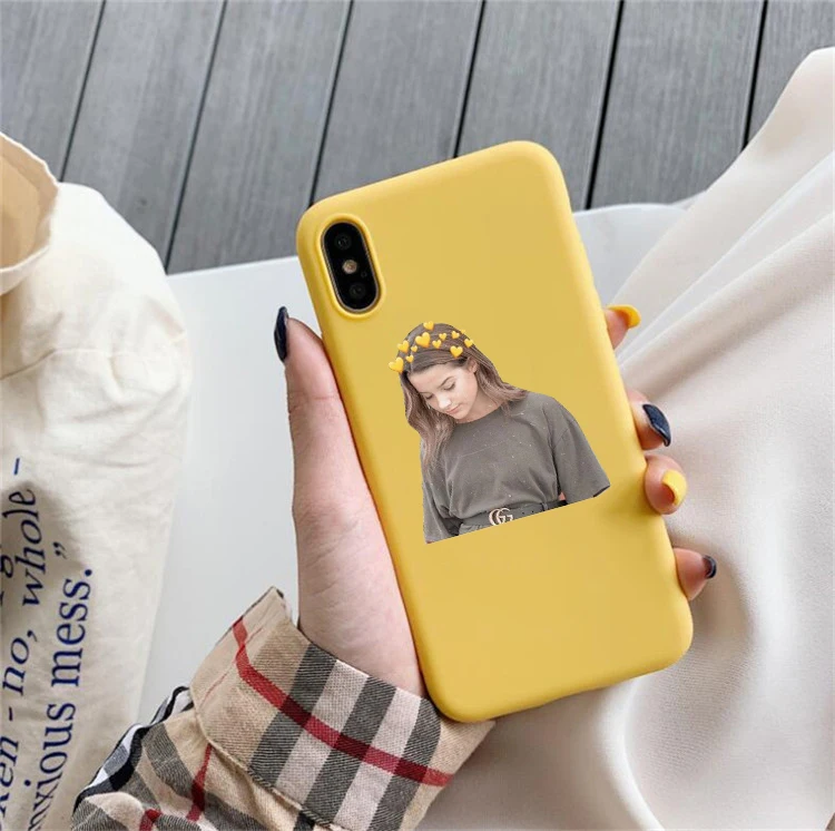 Чехол для телефона annie leblanc цветной Мягкий силиконовый чехол iphone 6/6s 6Plus/6SPlus 7 / 8