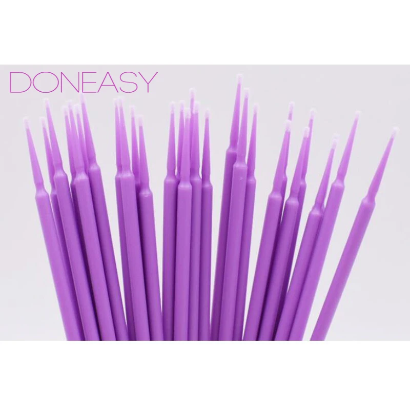 100 шт./лот прочные Микро одноразовые ресницы для наращивания индивидуальные