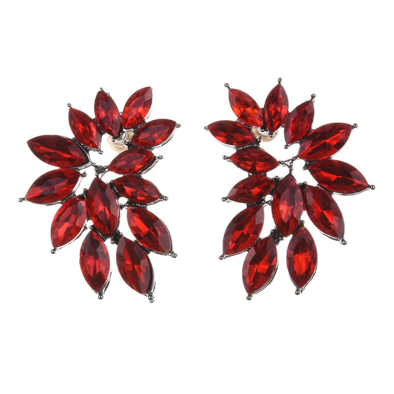 PPG&ampPGG New Arrival Charm Glass Stones Luxury Statement Instagram Hot Dangle Earrings For Women Small Drop Wholesale | Украшения и