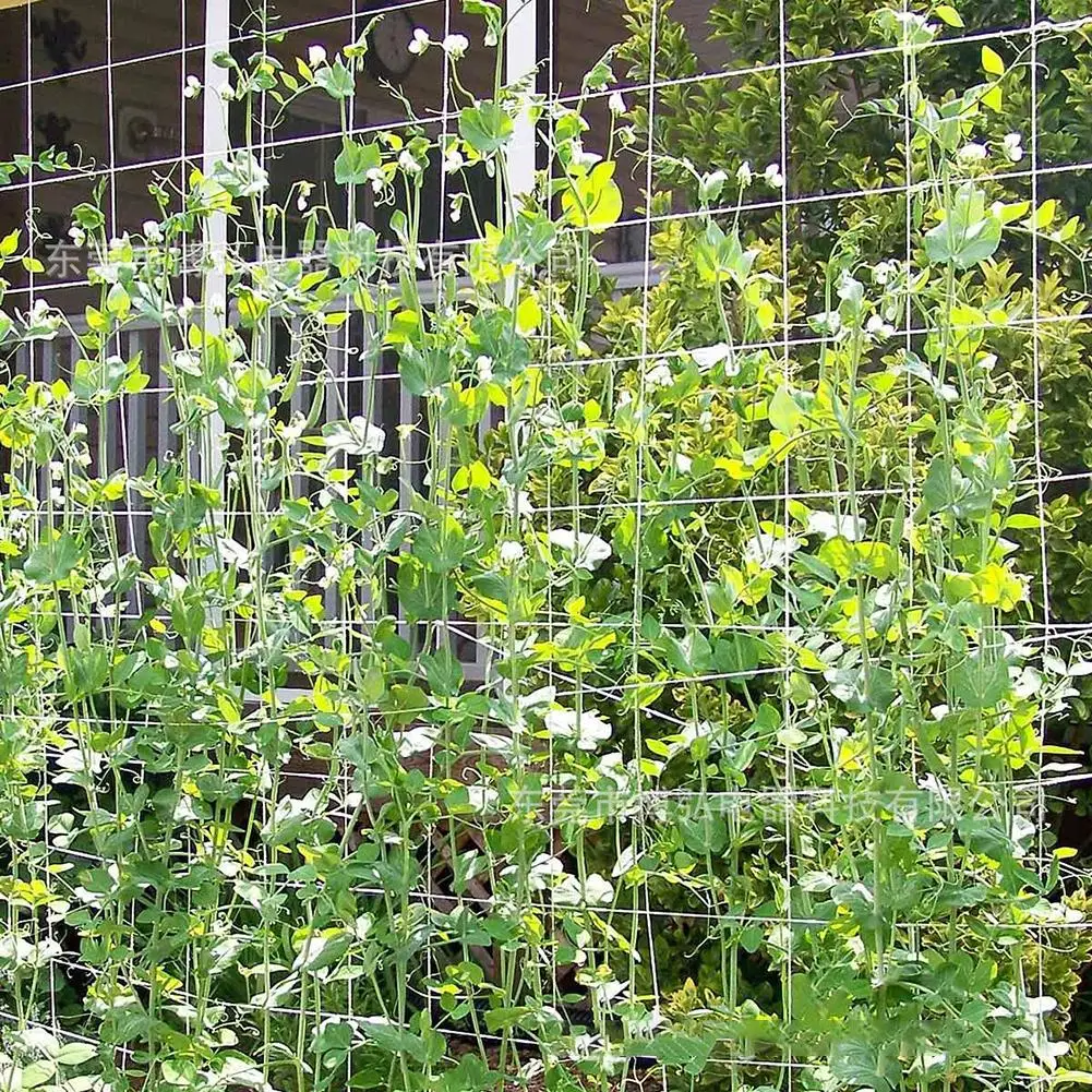 1pcs 1.67x5m Plant Climbing Net Mesh Polyester Net Flower Cucumber Plants Landing Net Frame Support Mesh Vine Trellis Netting