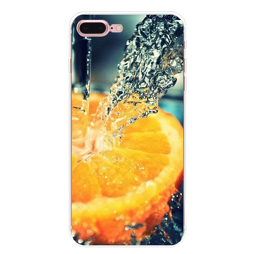 Силиконовый чехол для телефона Свежие фрукты оранжевого sony Xperia Z (Сони Иксперия З)
