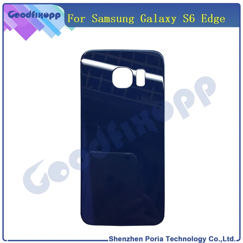 Оригинальный чехол для Samsung Galaxy S6 Edge задняя крышка G9250 запасные части|housing cover|back