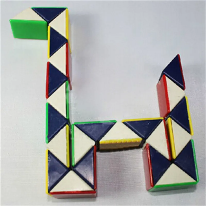 Colors Magic Cubes Hot Retro Educational Intelligence Toys Twist Snake Cube Puzzle Toy For Kids Gifts #10 | Игрушки и хобби
