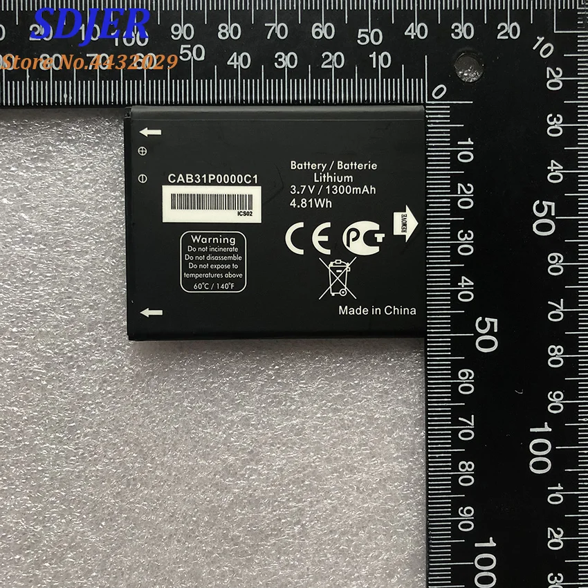 Новый CAB31P0000C1 CAB31P0000C2 1300 мА/ч TLI014A1 Батарея для Alcatel One Touch POP 918 OT 918S 918N 4012 4012A