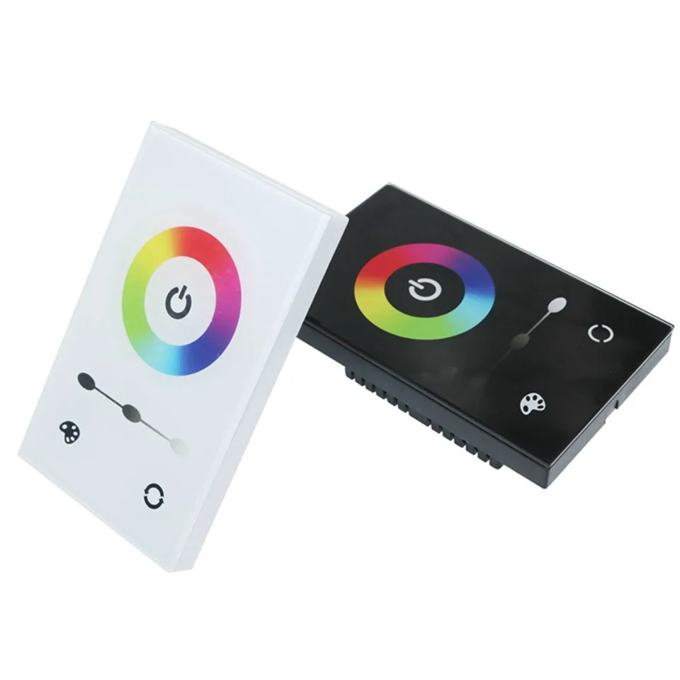 ROSH DC12 24V 12A RGB светодиодный пульт управления диммер черный/белый стеклянный