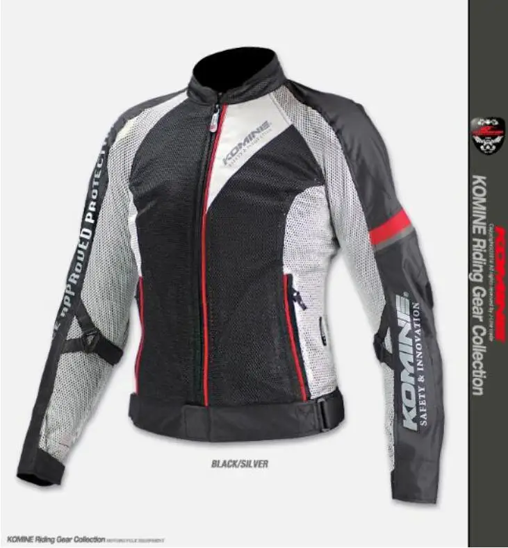 New KOMINE JK098 Breathable Racing Grid High Performance Drop-proof Clothing Motorcycle Riding Jacket 2 | Автомобили и мотоциклы