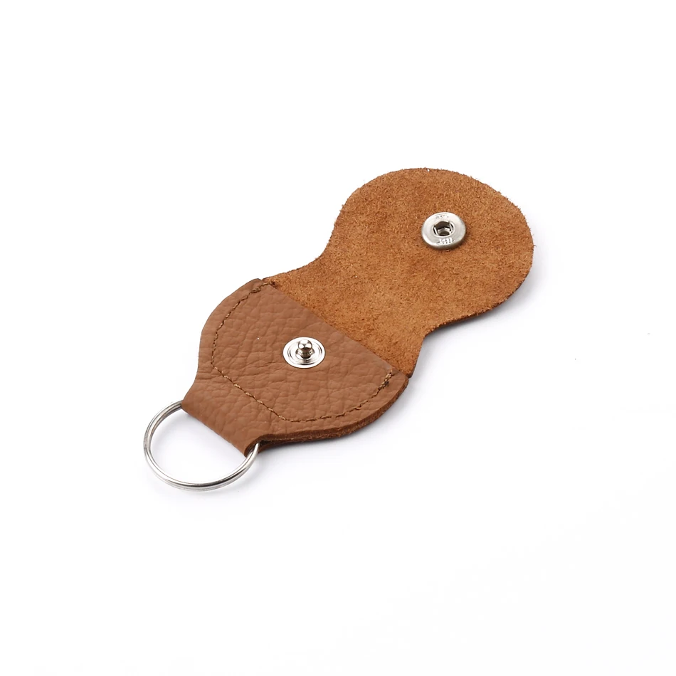 2 Pcs Leather Key Chain Style Guitar Bass Picks Holder+ 1pcs Alice Gift Pick Plectrums Case Bag Collection | Спорт и развлечения