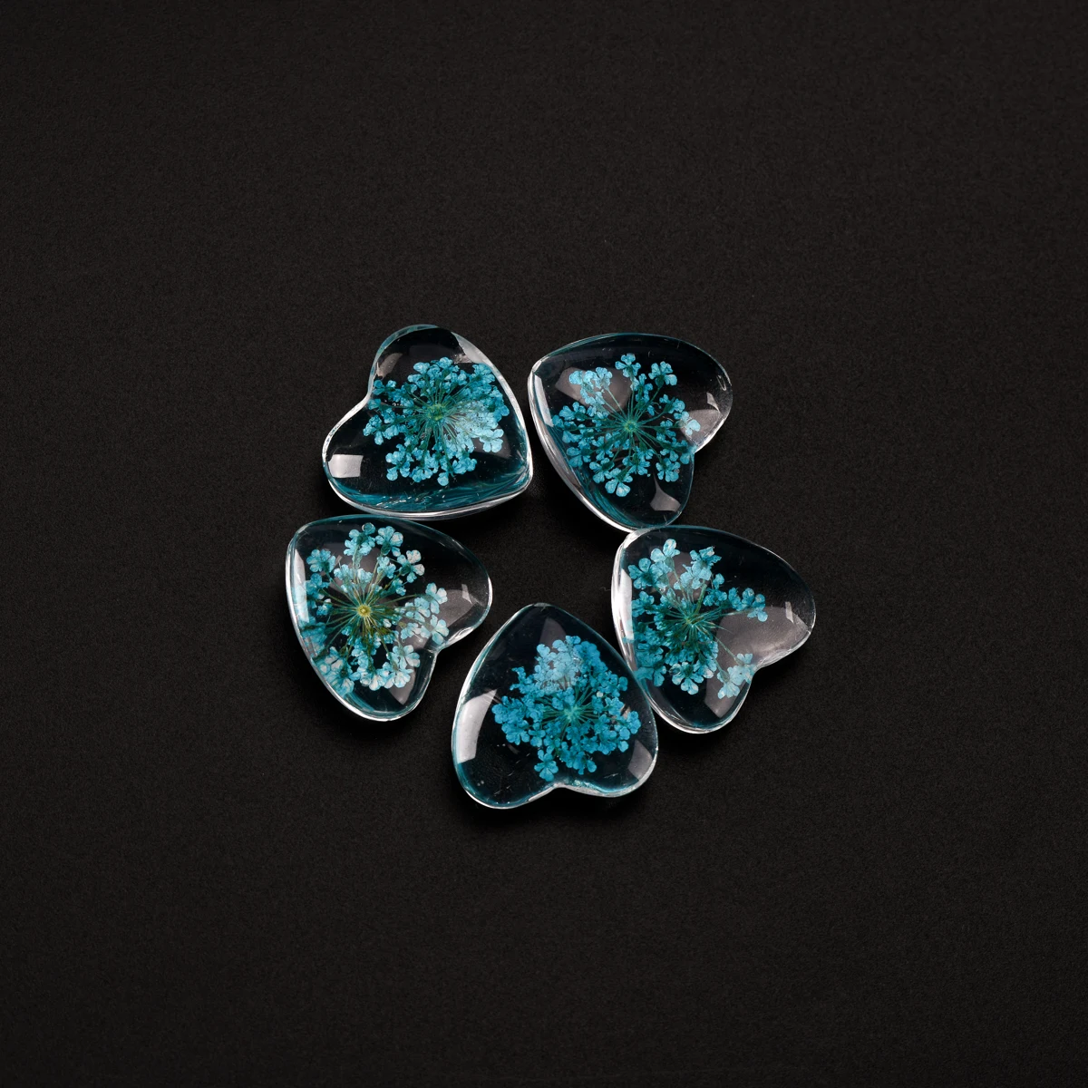 20 # не-крюк высушенный цветок в стеклянной бусинке Йога не натуральный камень для DIY серьги браслет ожерелье ювелирные изделия бусины # IZ412