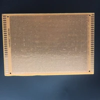 free shipping 5pc pcb single side blank copper clad 1218cm printed circuit board bakelite pcb universal board breadboard diy
