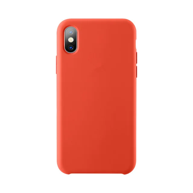 9 Цветной жидкий силиконовый чехол для iPhone 6 6s 7 8 Plus чехол для телефона для iPhone X XR XS MAX 7 8 6 6s чехол Чехол - Цвет: 9