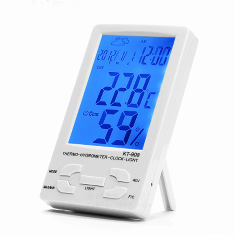 Digital LCD Thermometer Hygrometer Temperature Humidity Meter Indoor/ Outdoor Instrument Diagnostic-tool | Инструменты