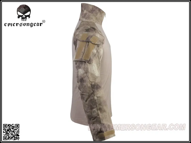 Emersong G3 Combat Shirt Охота Airsoft Тактический одежда Военный Камуфляж Футболки EM8595-Пвр В |